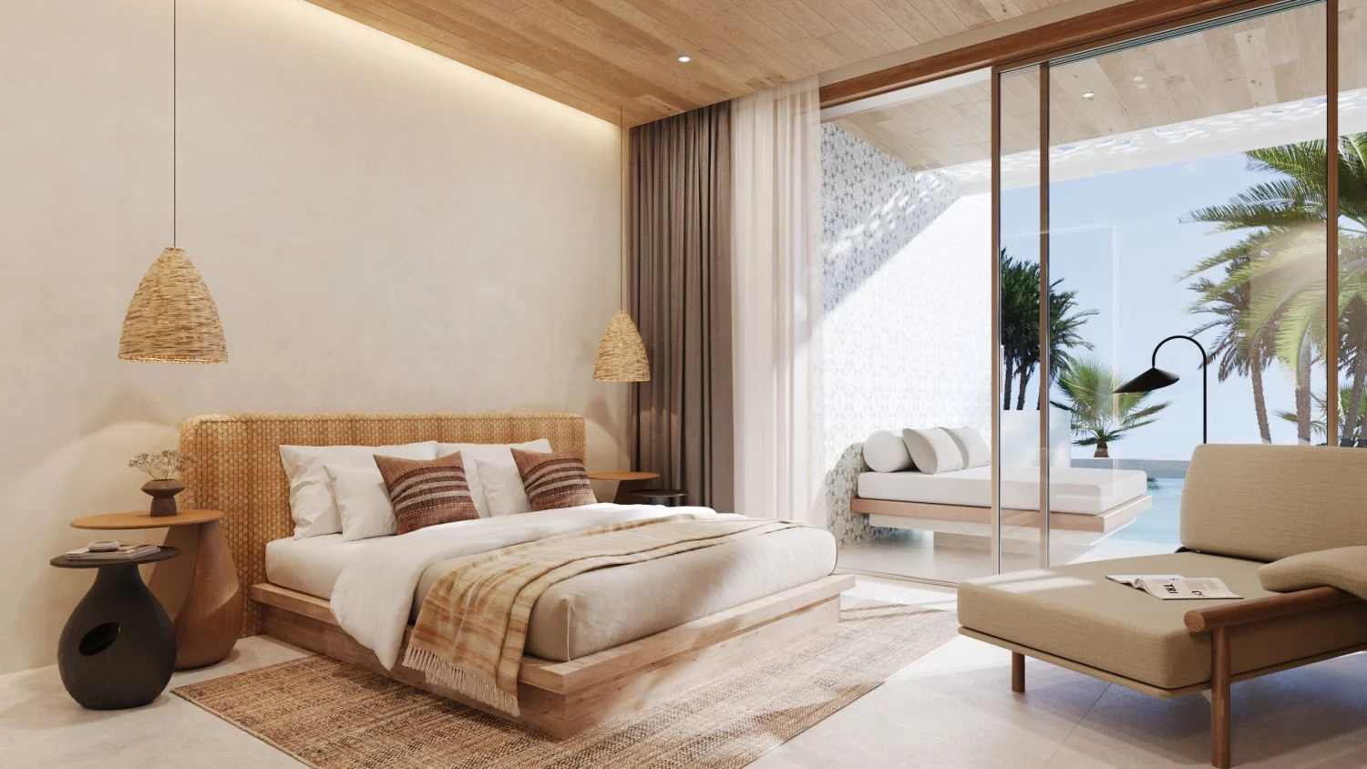 Стильная спальня